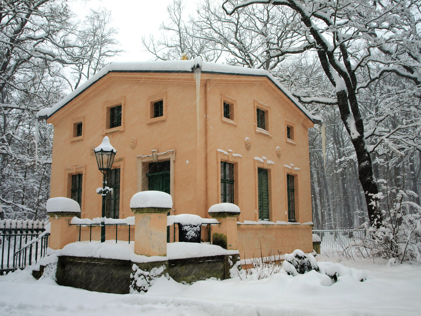 Winteridylle Branitzer Park 2