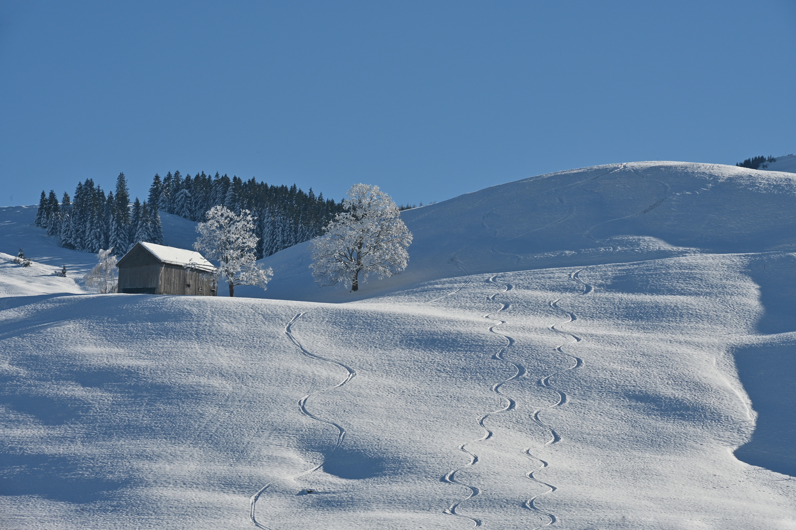 Winteridylle im Appenzell