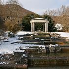 Winteridylle im Kurpark von Bad Überkingen