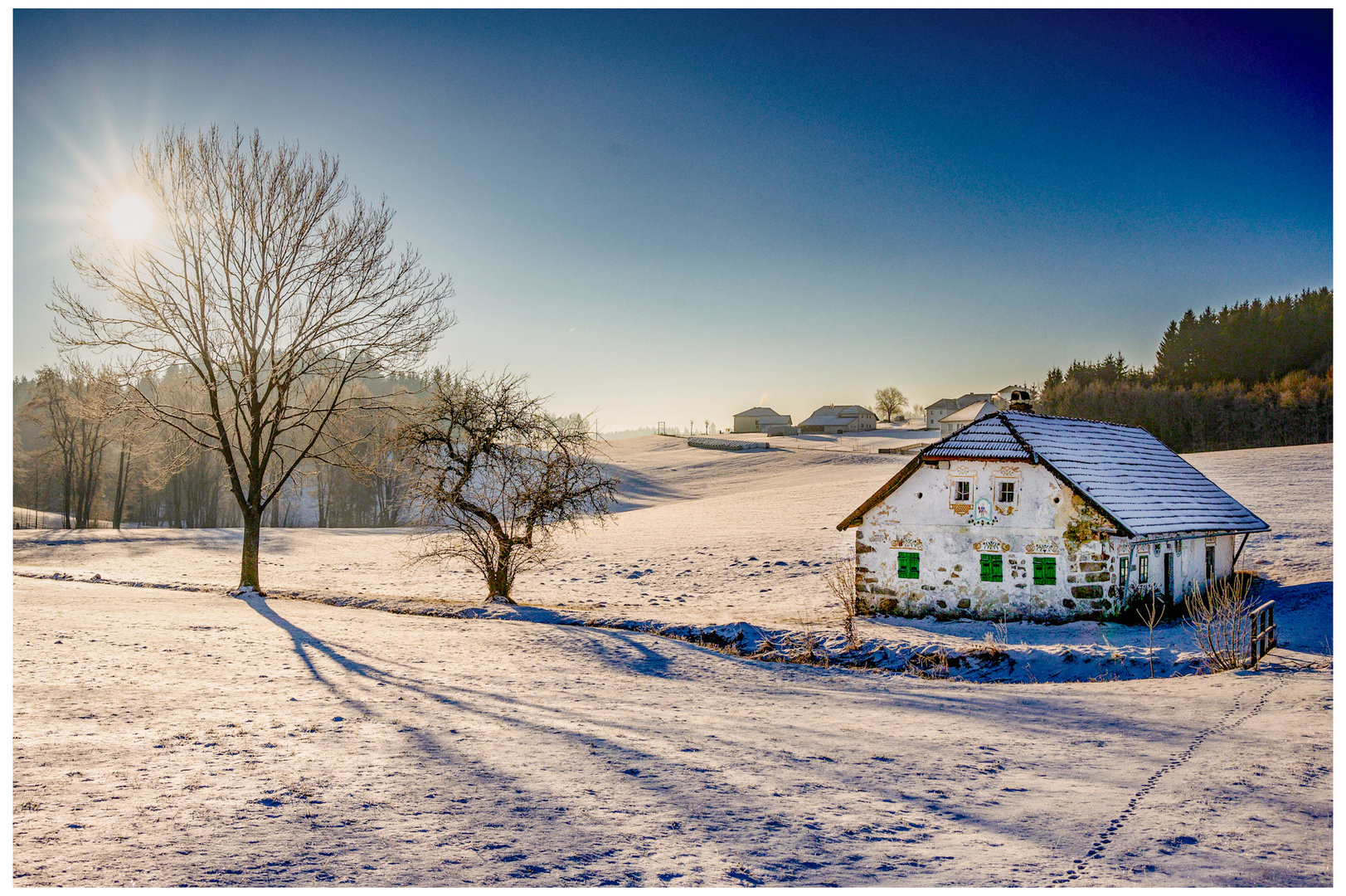 Winteridylle im Mühlviertel