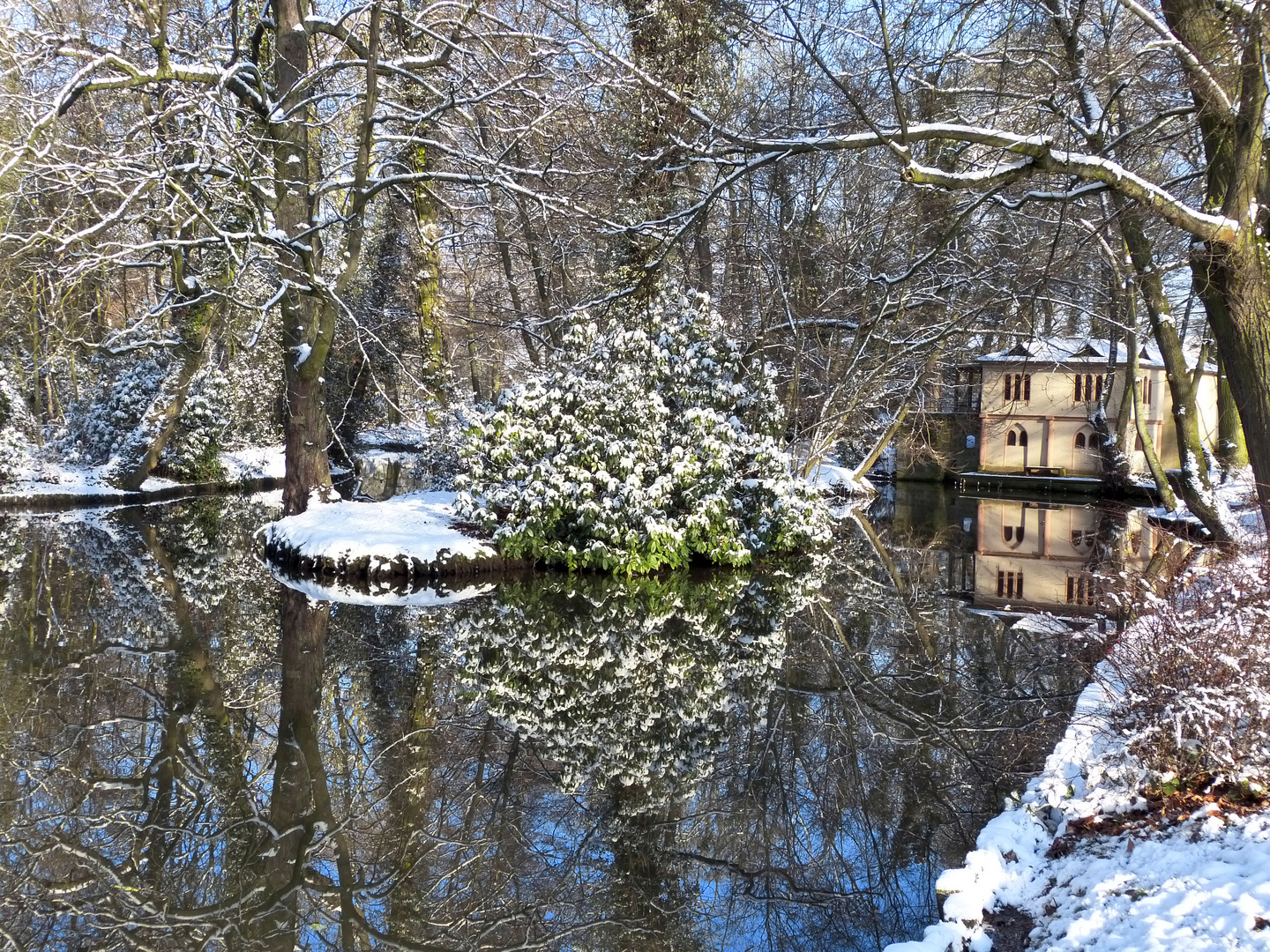 Winteridylle im Nells Park