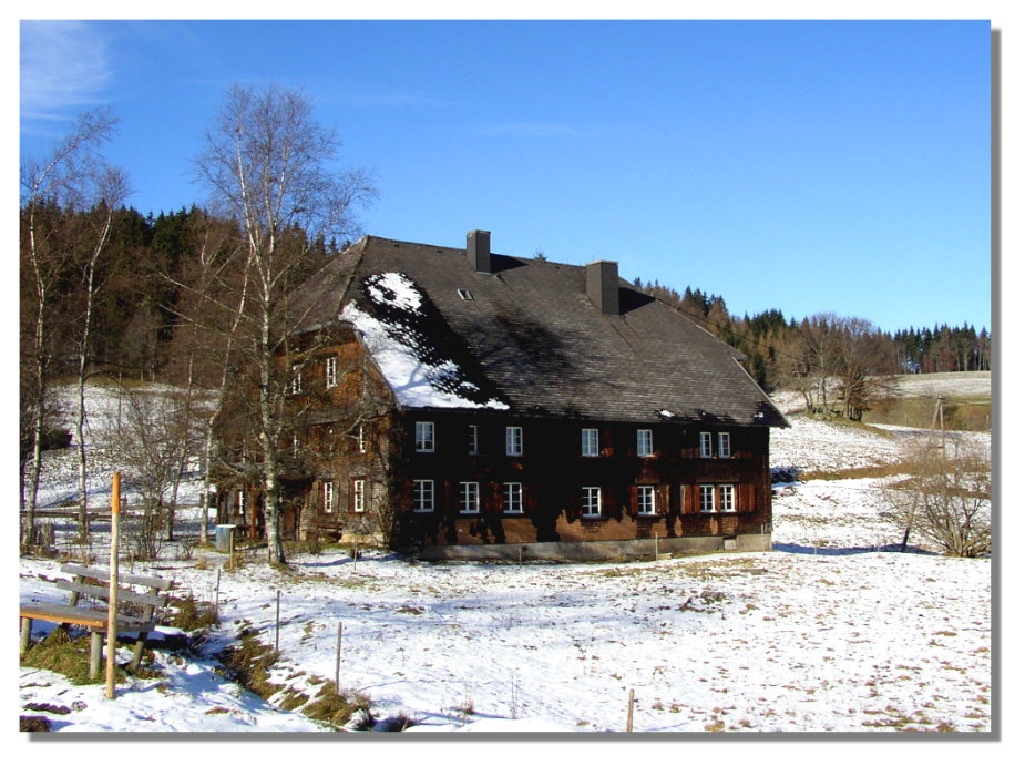 Winteridylle im Schwarzwald