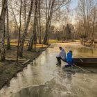 Winteridylle im Spreewald