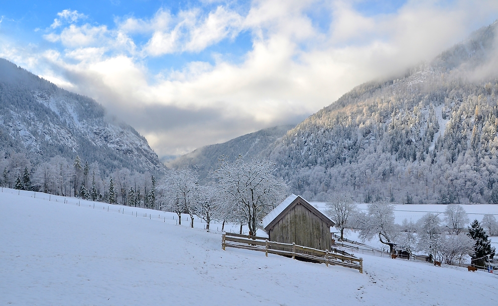 Winteridylle in Bayrischzell