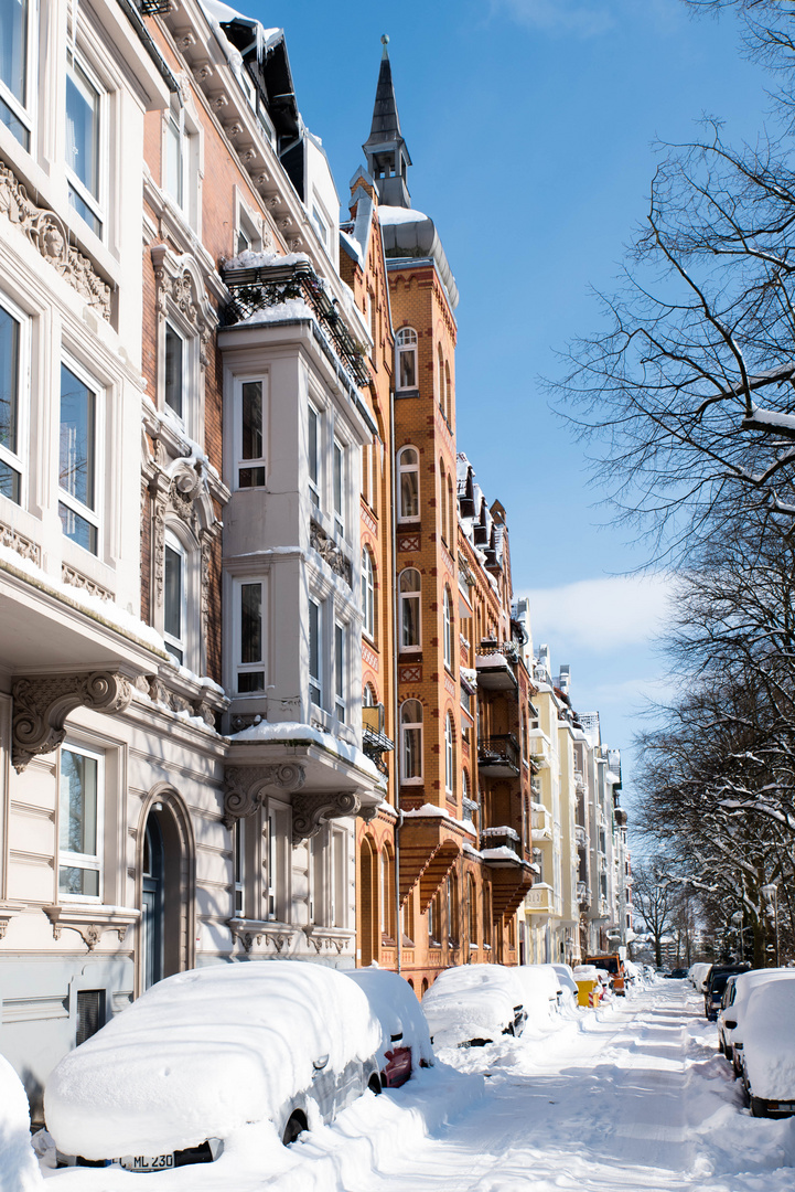 Winteridylle in Flensburg