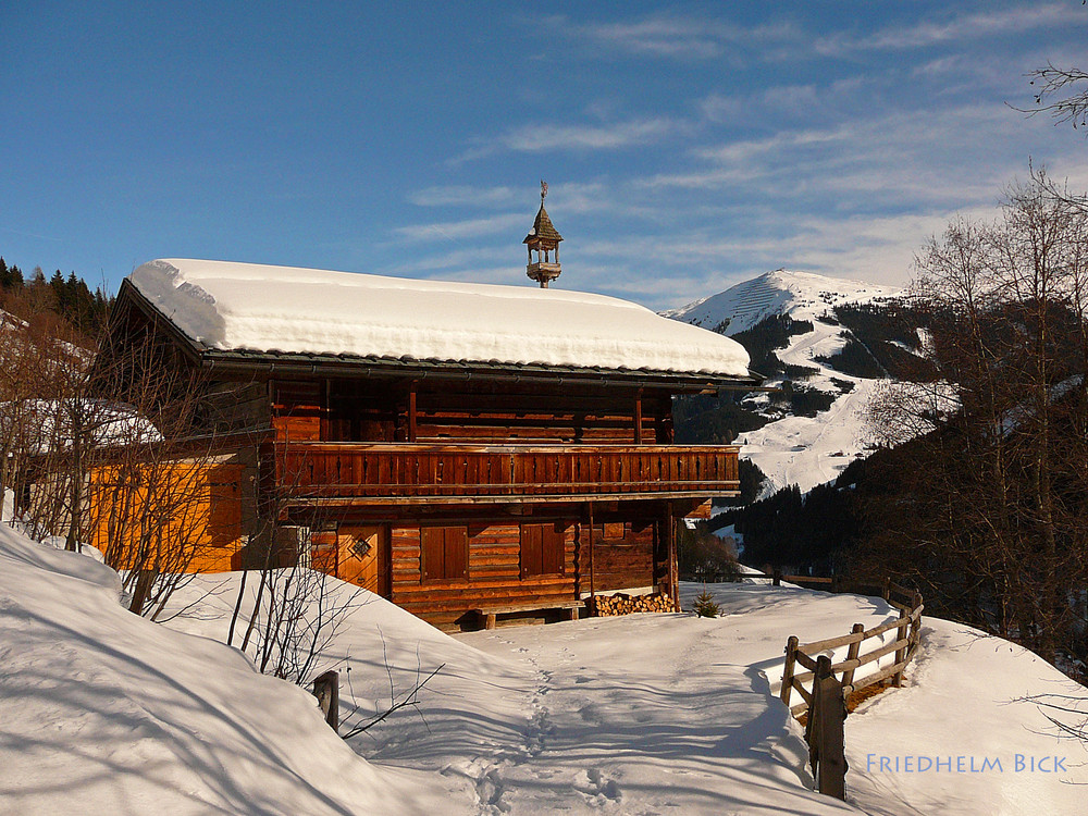 Winteridylle in Hinterglemm