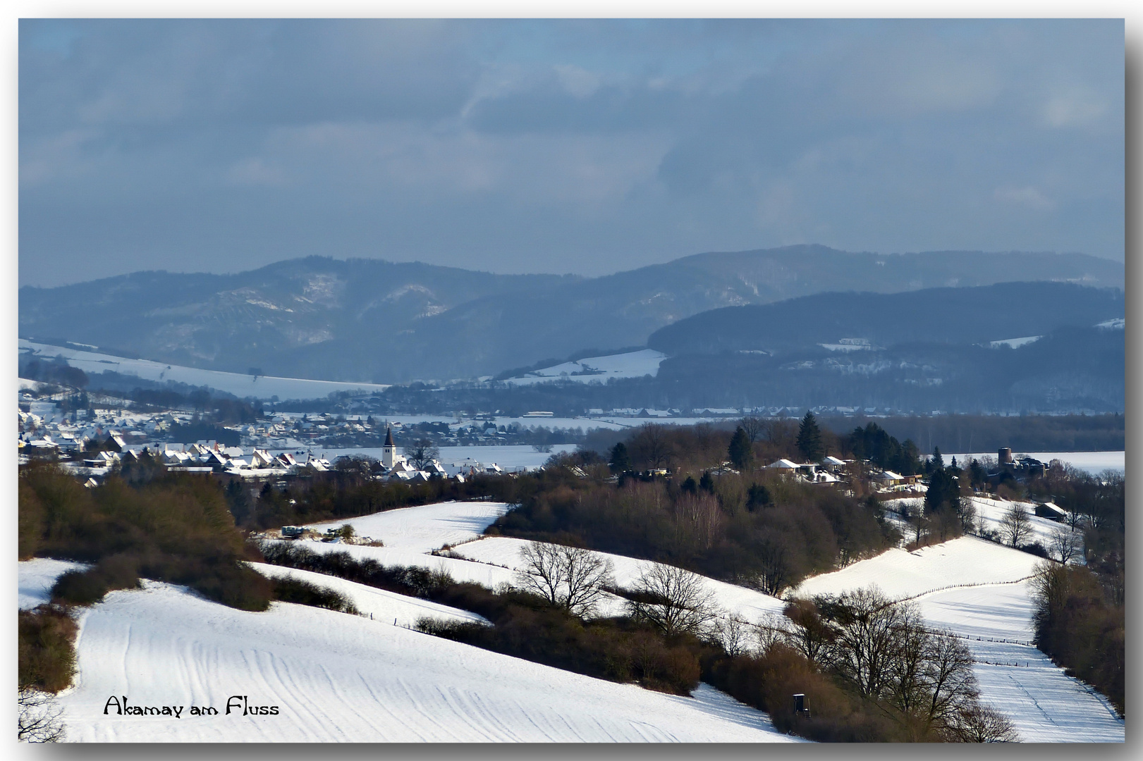 Winteridylle-Polle a.d.Weser