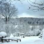 -Winteridylle Spielplatz-