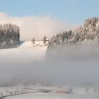 Winteridylle über den Straßen