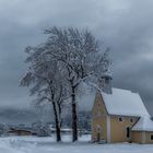 Winterimpression Antoniuskapelle in Bad Häring