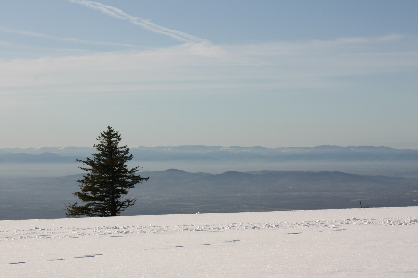 Winterimpression auf dem Kandel