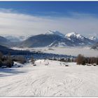 Winterimpression - Blick auf Ehrwald