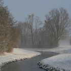 Winterimpression entlang der Erft