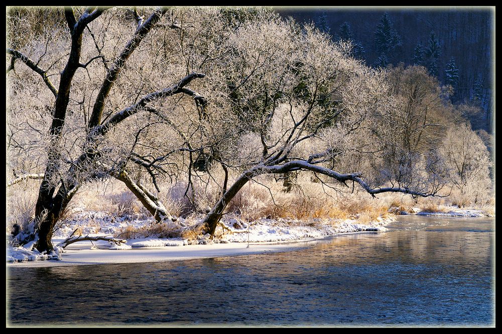 Winterimpression im Siegtal