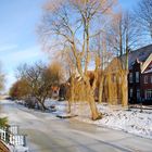 Winterimpression in Friedrichstadt / Schleswig Holstein
