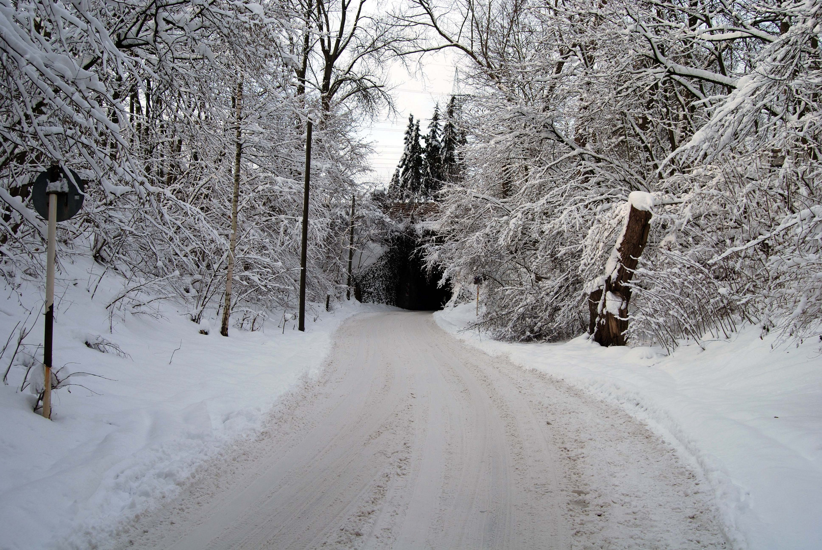 Winterimpression irgendwo in Essen