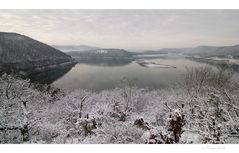 Winterimpression vom Edersee