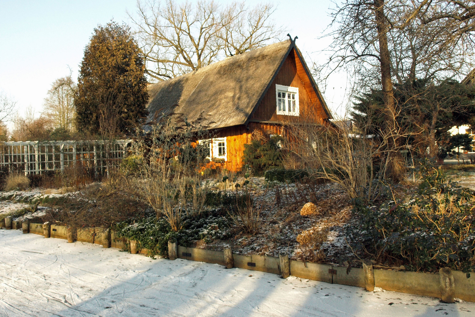 Winterimpression vom Spreewald