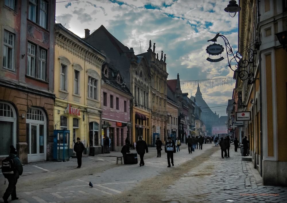 Winterimpressionen (7) | Altstadt von Brasov, Rumänien