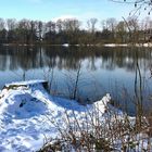 Winterimpressionen am Baggersee