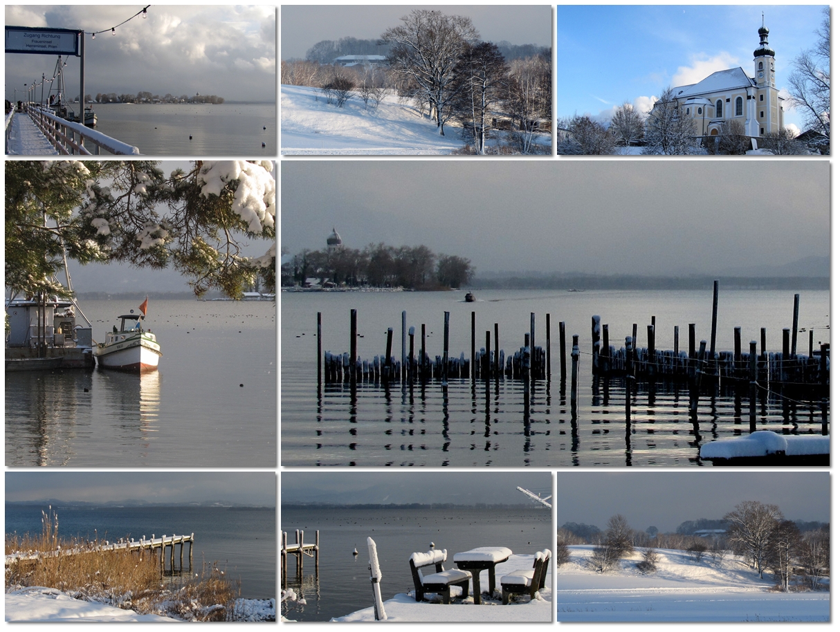 Winterimpressionen am Chiemsee