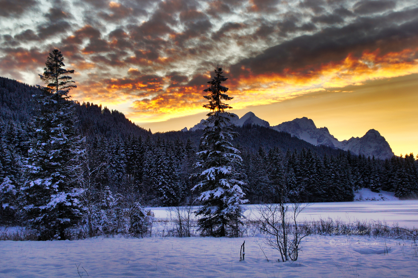 Winterimpressionen am Geroldsee