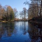 Winterimpressionen am Lasbachweiher