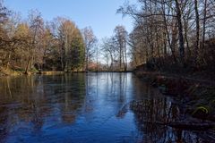 Winterimpressionen am Lasbachweiher