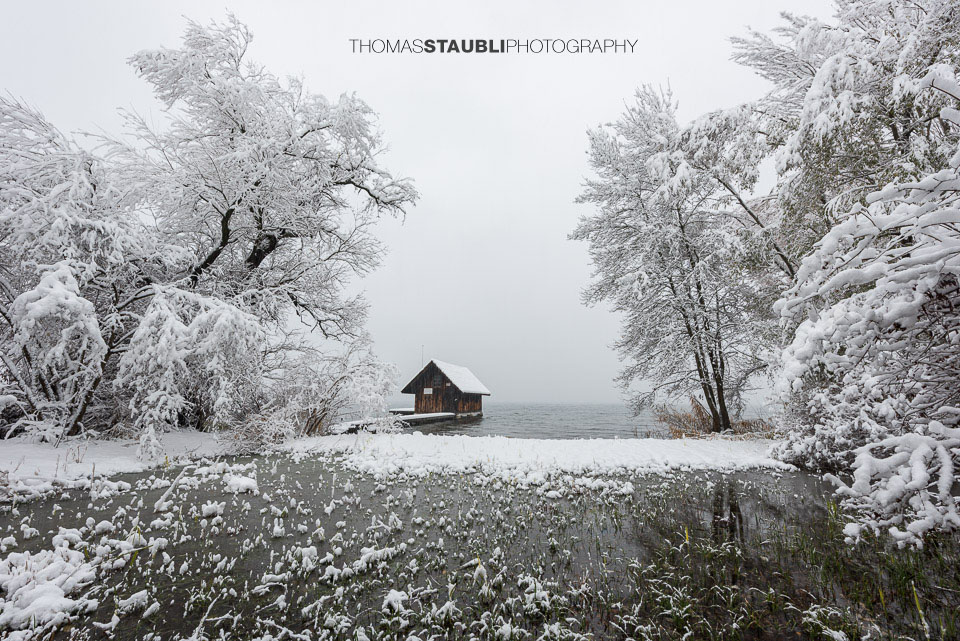 Winterimpressionen am See