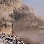 Winterimpressionen an der Weser