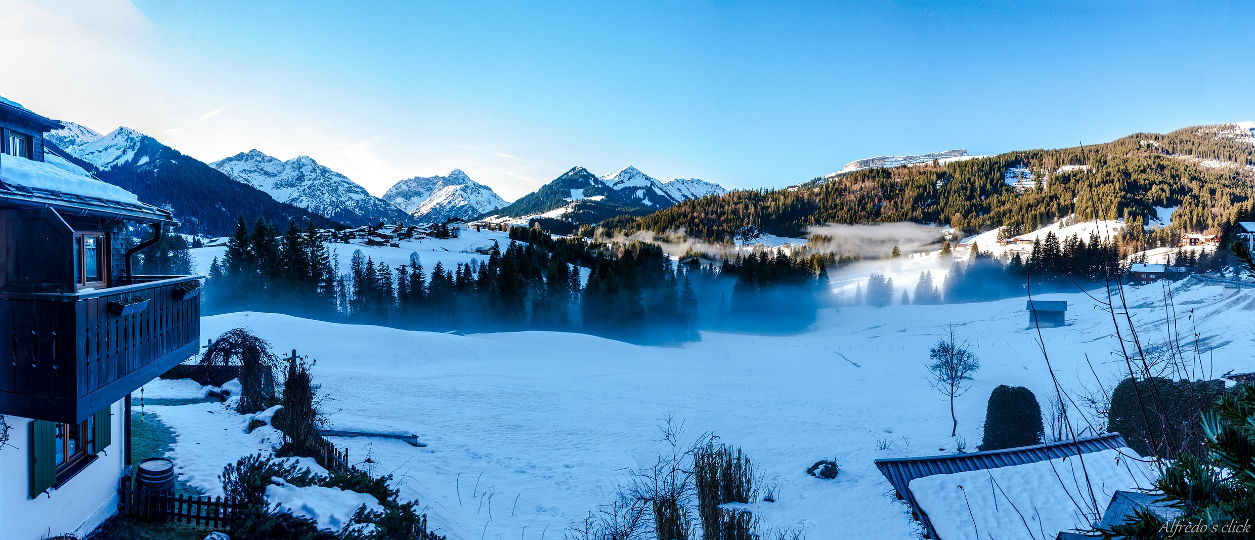 Winterimpressionen aus Kleinwalsertal