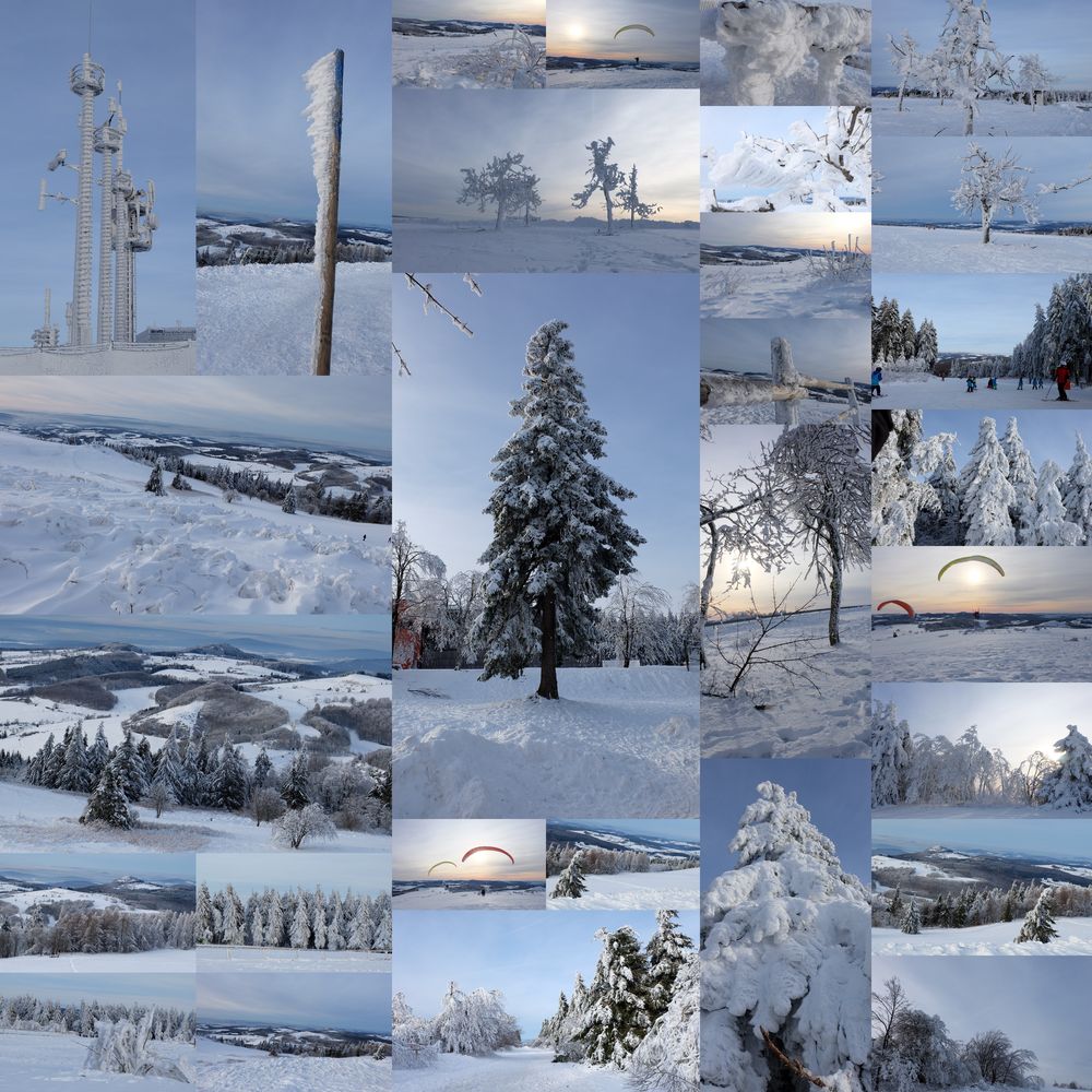 Winterimpressionen - Collage