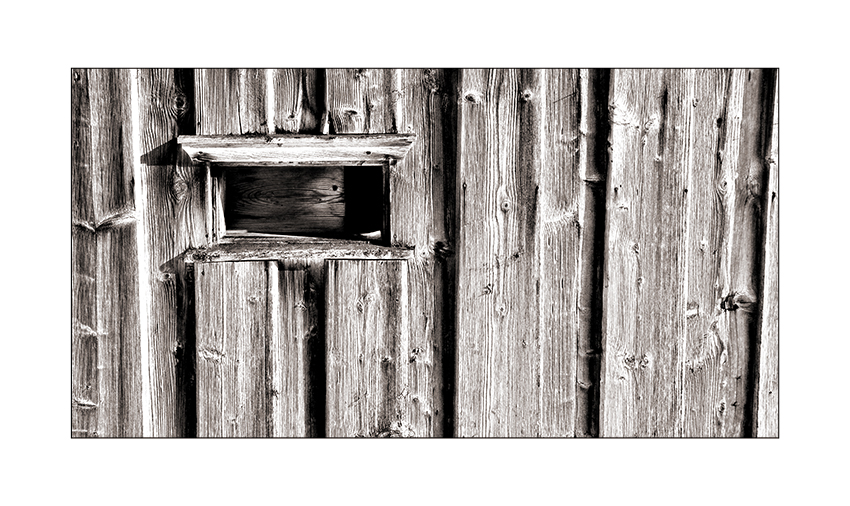 Winterimpressionen: Fenster-Stallung