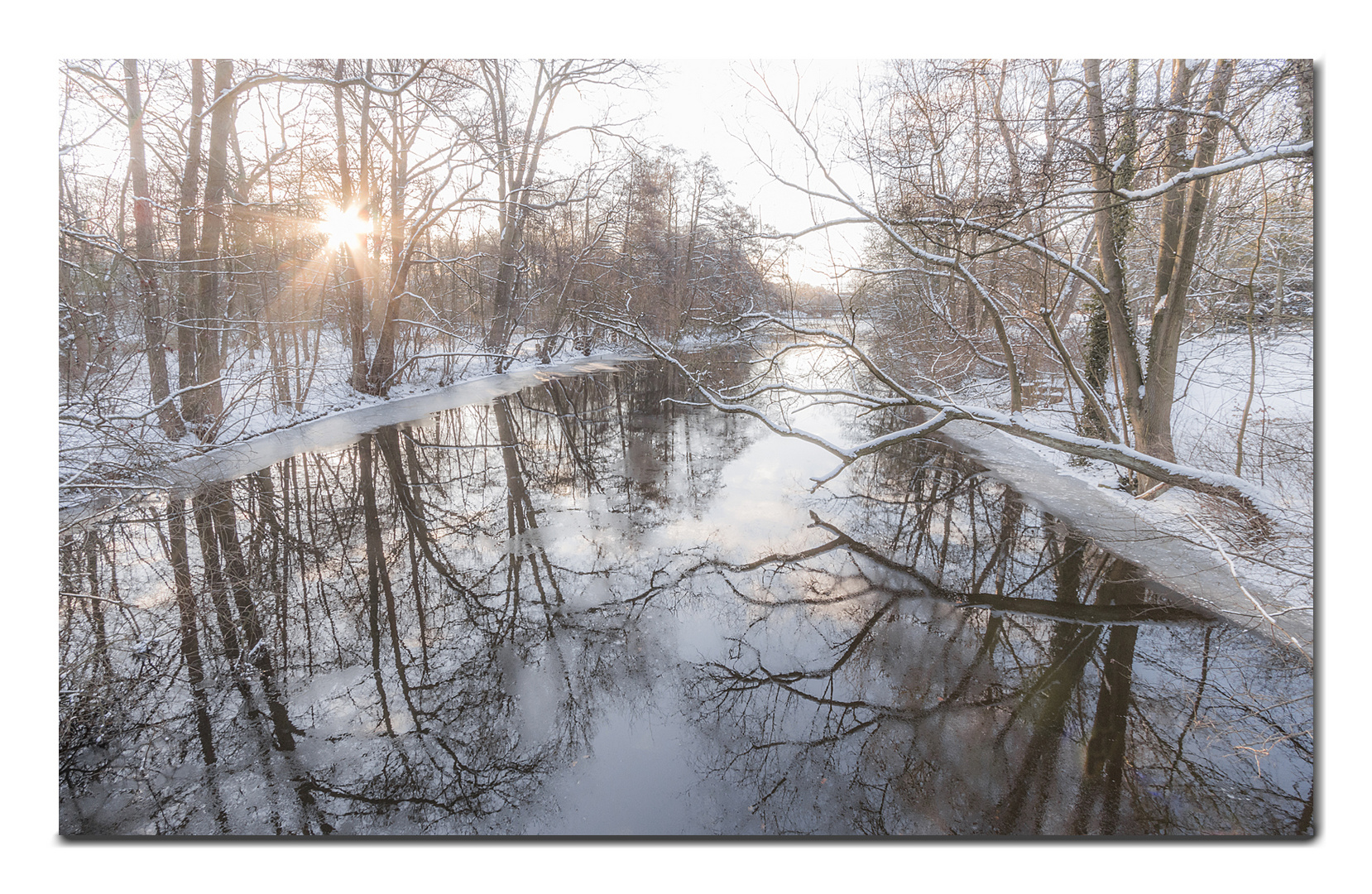 Winterimpressionen Hamburg Alster Nord