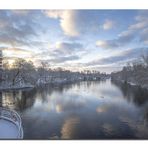 Winterimpressionen Hamburg Alster Nord