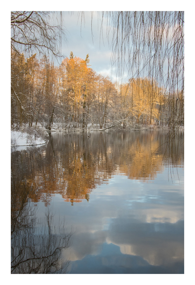 Winterimpressionen Hamburg Alster Nord