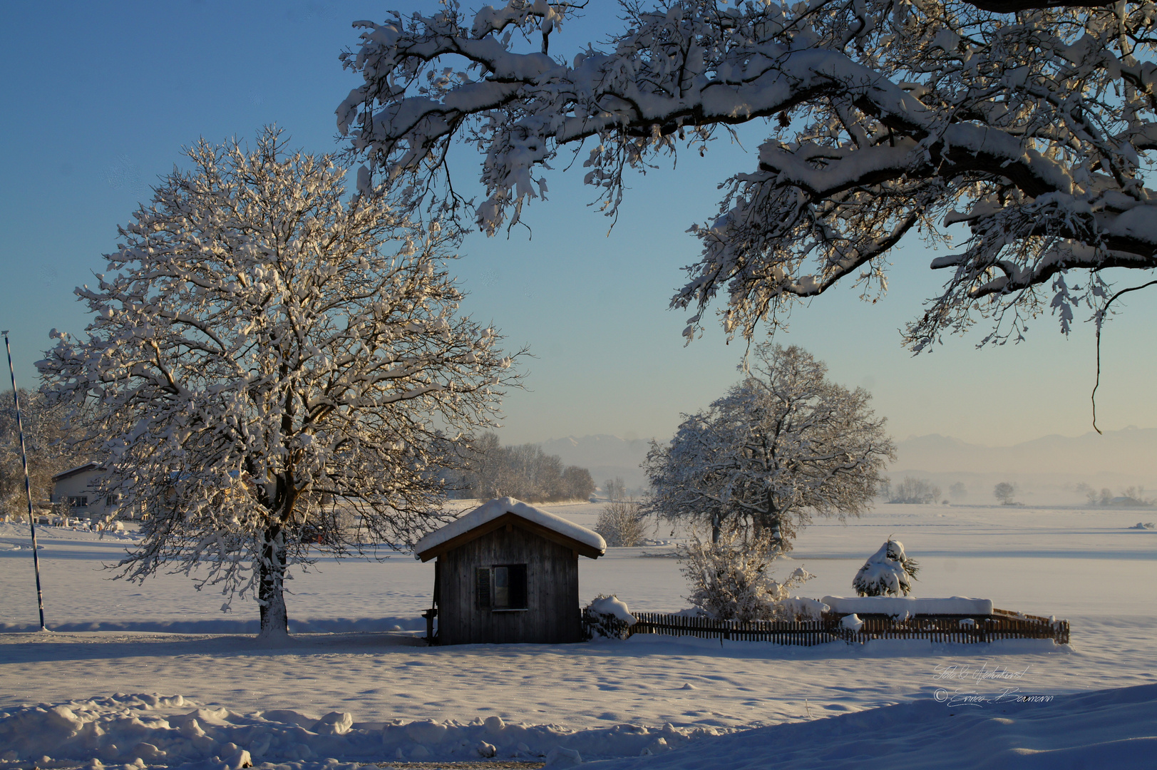 Winterimpressionen im Landkreis Landsberg a Lech