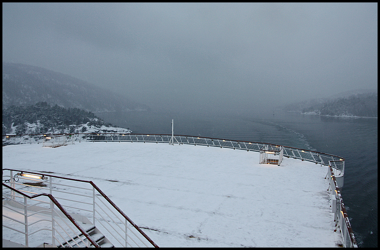 Winterimpressionen im Oslofjord