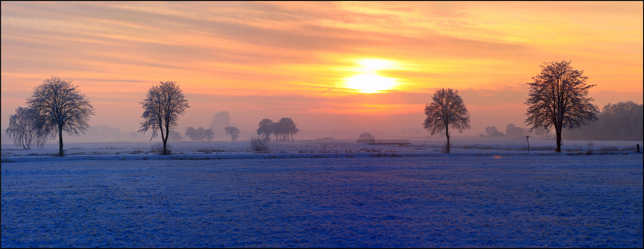 Winterimpressionen in Niedersachsen