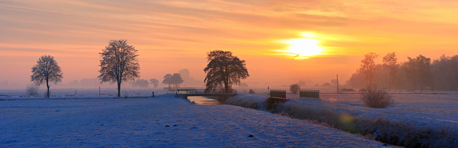 Winterimpressionen in Niedersachsen