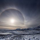 Winterkälte in den nördlichen Highlands