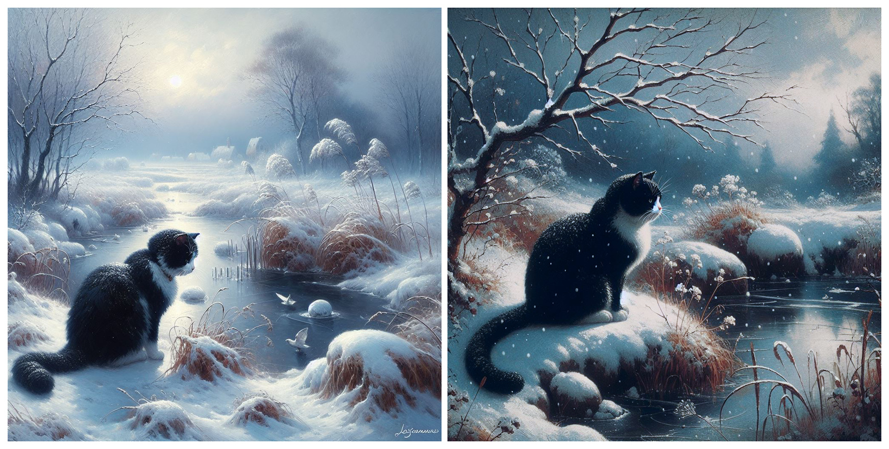 Winterkatzen 2