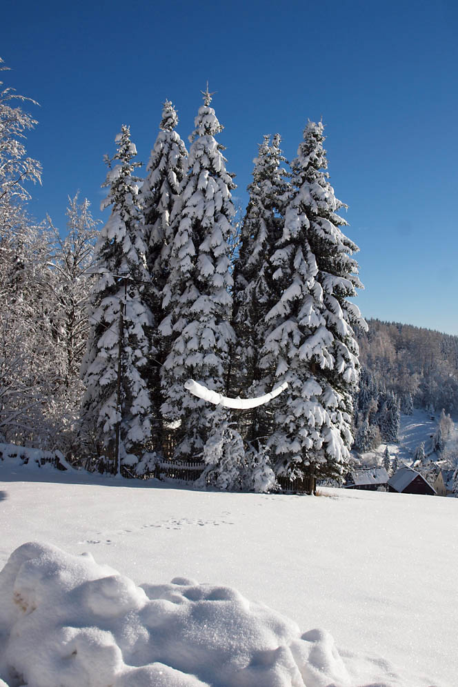 Winterlächeln