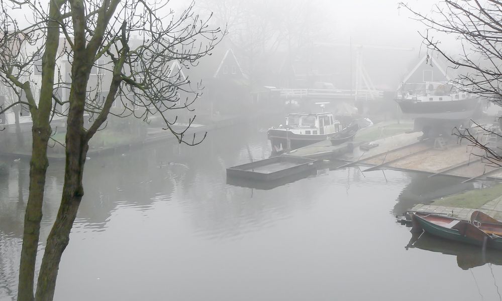 Winterlager am Ijsselmeer