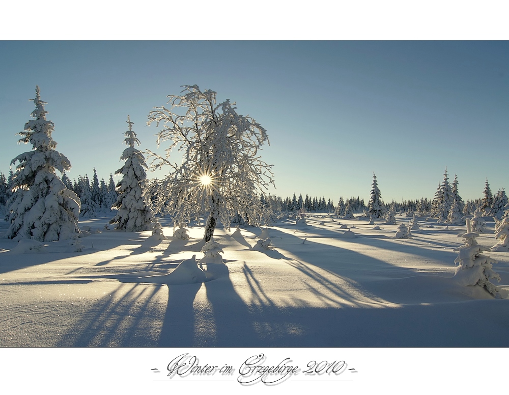 Winterland Erzgebirge