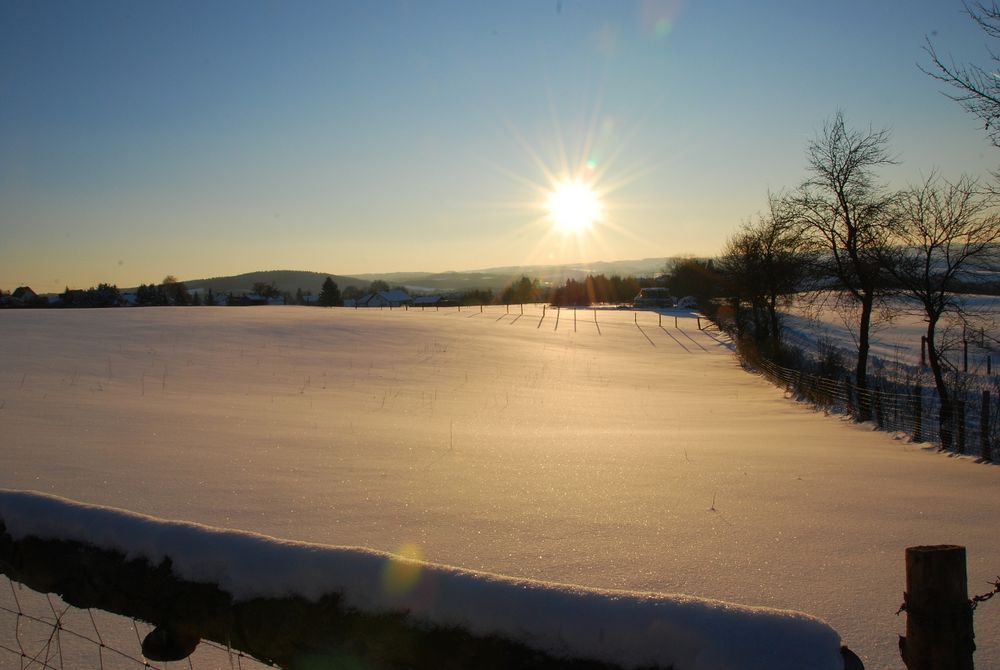 Winterland in der Eifel