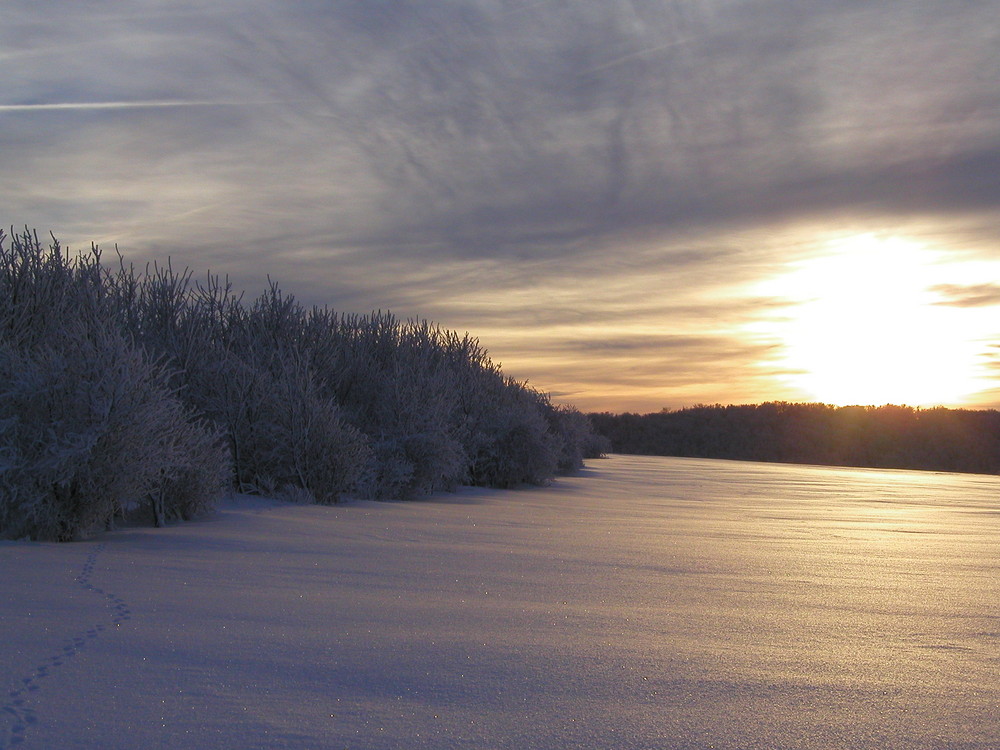 Winterlandschaft von Jürgen Nantke