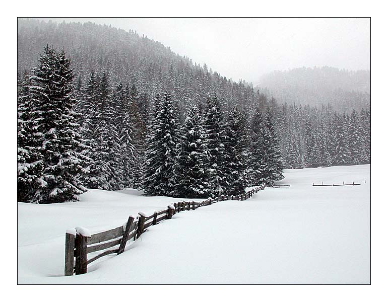 Winterlandschaft von Matthias Gerth