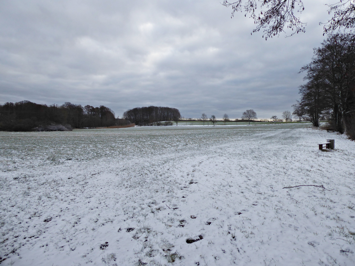 Winterlandschaft am 26. Februar