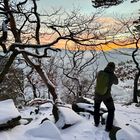 Winterlandschaft am Bergstein